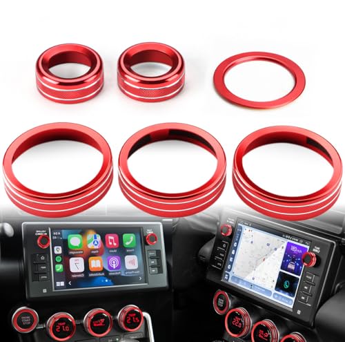 Garniture de bouton de volume pour protéger et embellir l'habitacle de votre Toyota GR86