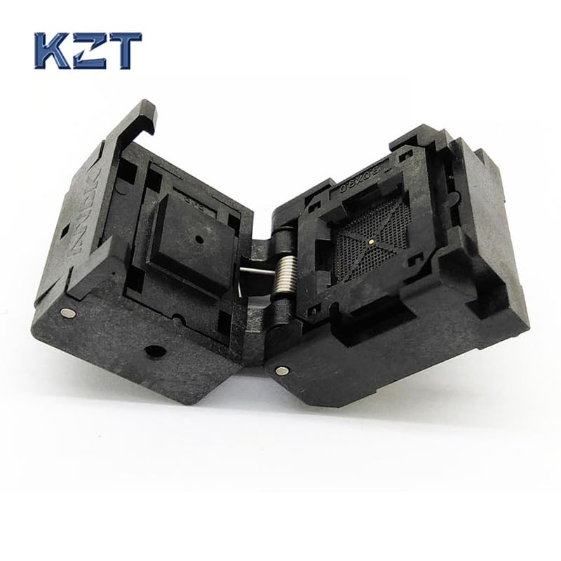 Wiring Connecting Terminals - QFN76 MLF76 WLCSP76 Socket Pitch 0.4mm IC549-0764-012-G Burn in Socket Chip Size 9 * 9 Flash Adapter Clamshell Programming Socket