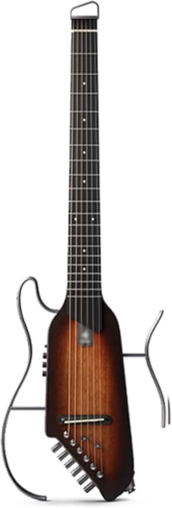 Amazon.com - KERREY Travel Guitar Headless Silent Guitar