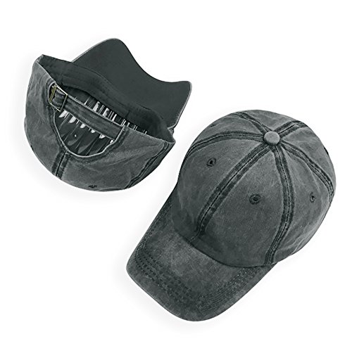 Image of Glamorstar Classic Unisex Baseball Cap Adjustable Washed Dyed Cotton Ball Hat