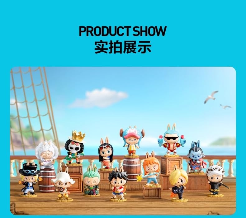 Amazon | POPMART × ワンピース Labubu THE MONSTERS ラブブ コラボ