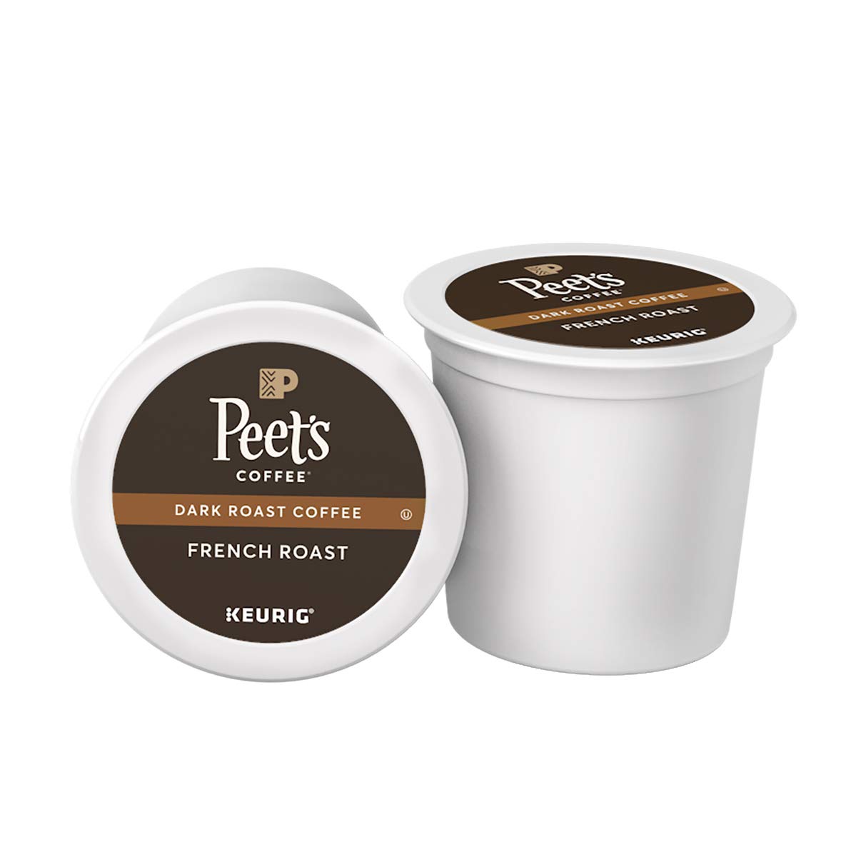 Peet's Coffee French Roast, Dark Roast, 16 Count Single