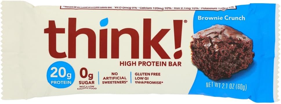 thinkThin Think Thin 30 Pack (3 X Box of 10)- (Brownie Crunch)