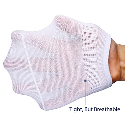 Socks Mens No Show Low Cut Anti-Slid Non Slip Cotton Sock 6 Pair Pack4