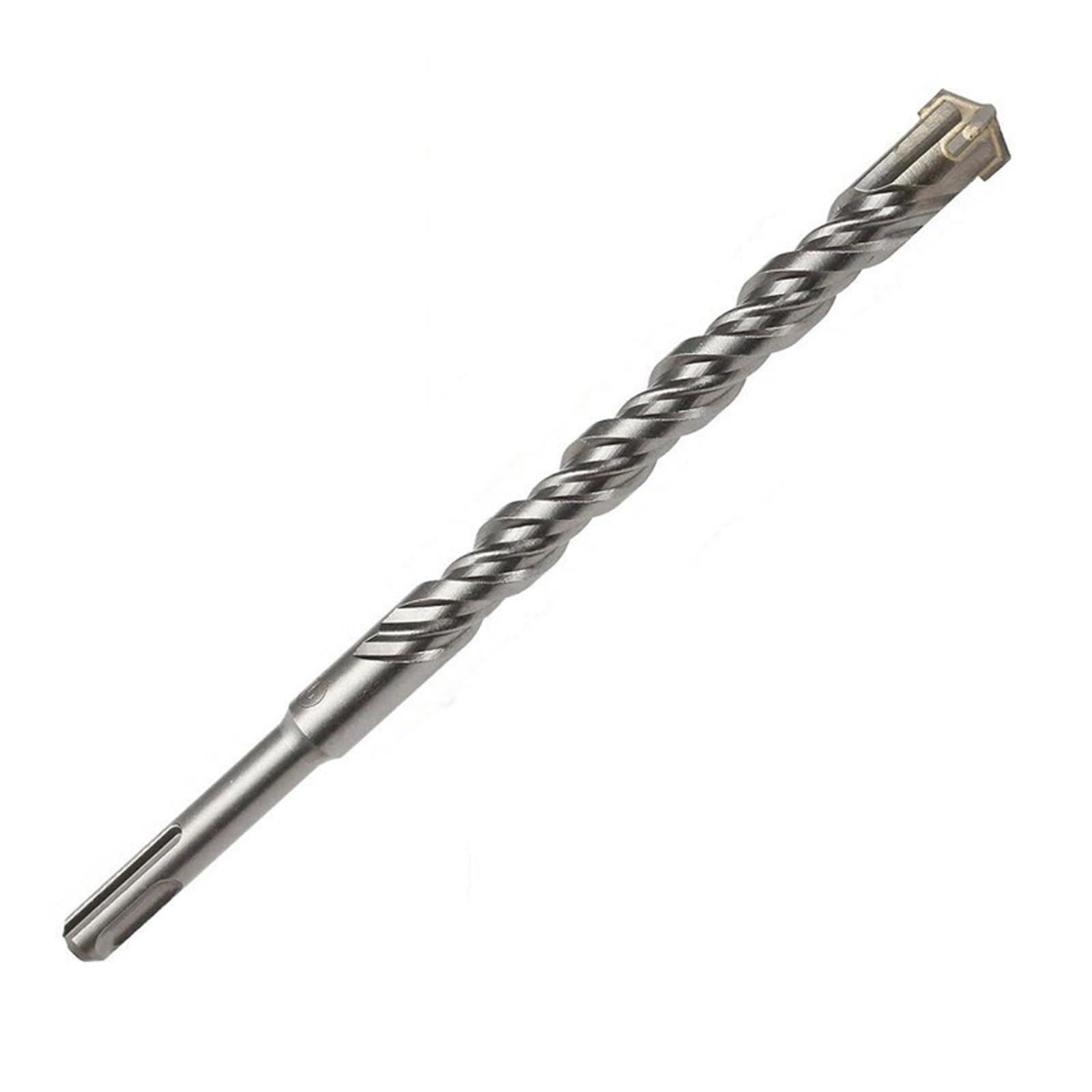 Wiertło udarowe SDS Plus, długość 260 mm, 4-ostrzowa końcówka z węglika wolframu do muru, betonu i cegły — średnica 6–25 mm, 1 szt.(16mm)