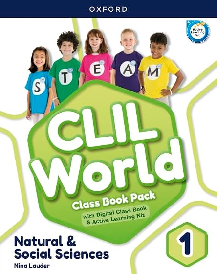 Clil World Natural & Social Science 1º Educacion Primaria Students Boo