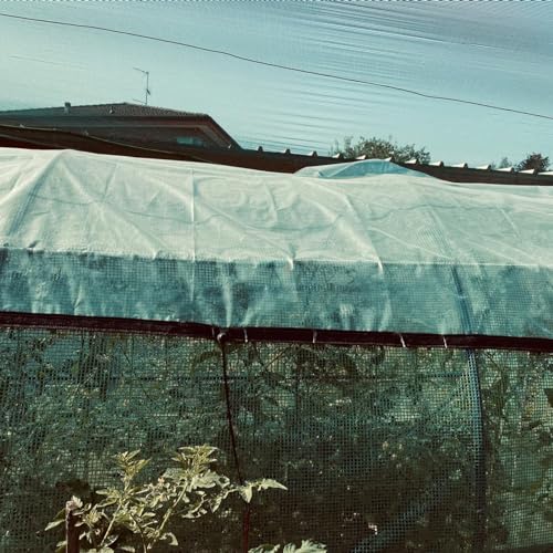 Lona impermeable transparente de 2.5x1m para paneles laterales de pérgola y cenadores 5