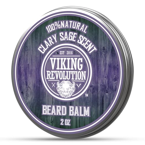 Image of Viking Revolution Beard Balm - Clary Sage - 2 oz