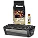 Produktbild Enders Aurora  Tischgrill Starter-Set, Raucharmer Outdoor Grilltisch mit Holzkohle und Anzündpaste, Mobiler Holzkohle Grill mit Gussrost, rauchfrei, für Picknick, Camping und Balkon, Grillzubehör