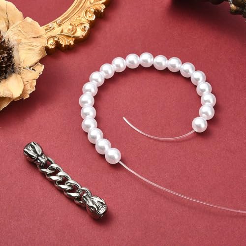Chaîne d'extrémité 53mm acier pour ajuster la taille bijoux