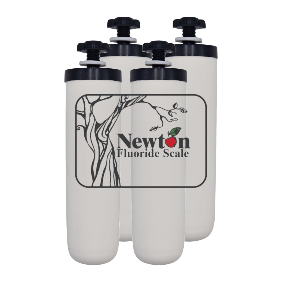 Newton Filtro dell'acqua ultra ceramico compatibile con Franke 02, filettatura M15, filtro dell'acqua per la riduzione di cloro, cisti e metalli pesanti (3