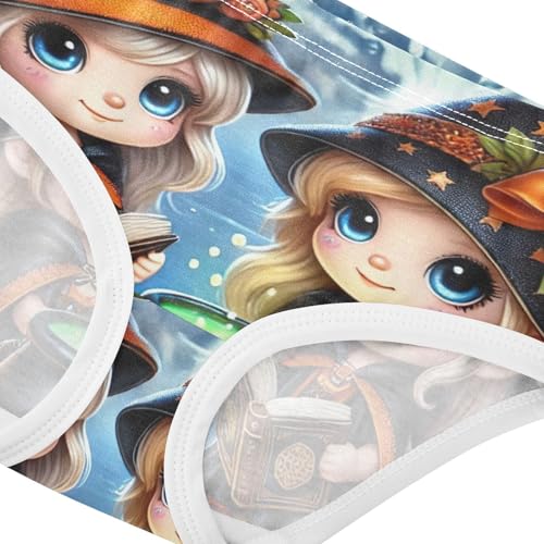 Cotton Toddler Girls Underwear Cute Halloween Gnome Girl Panties Cute Durable Undies Kids Briefs 2t4