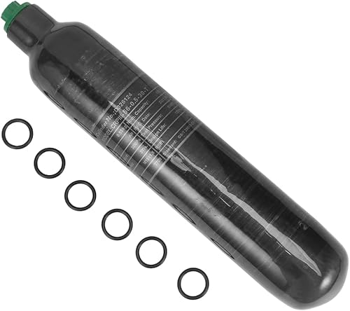 IORMAN 500cc Paintball Tank CE Aprobado 4500psi Cilindro de fibra de carbono para juego PCP (botella vacía)