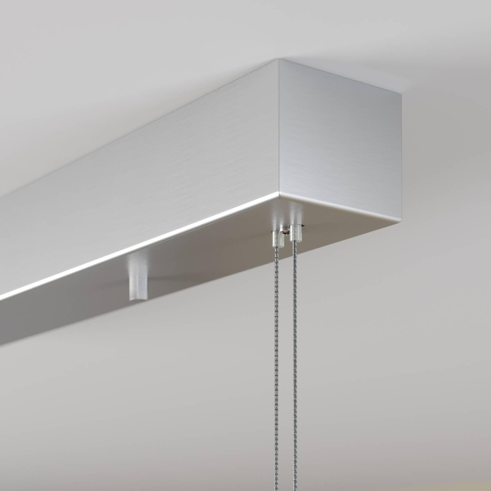 Lucande LED Pendelleuchte höhenverstellbar, dimmbar per Wandschalter Esstisch Hängelampe 140 cm 6x 5W Esstischlampe Wohnzimmerlampe
