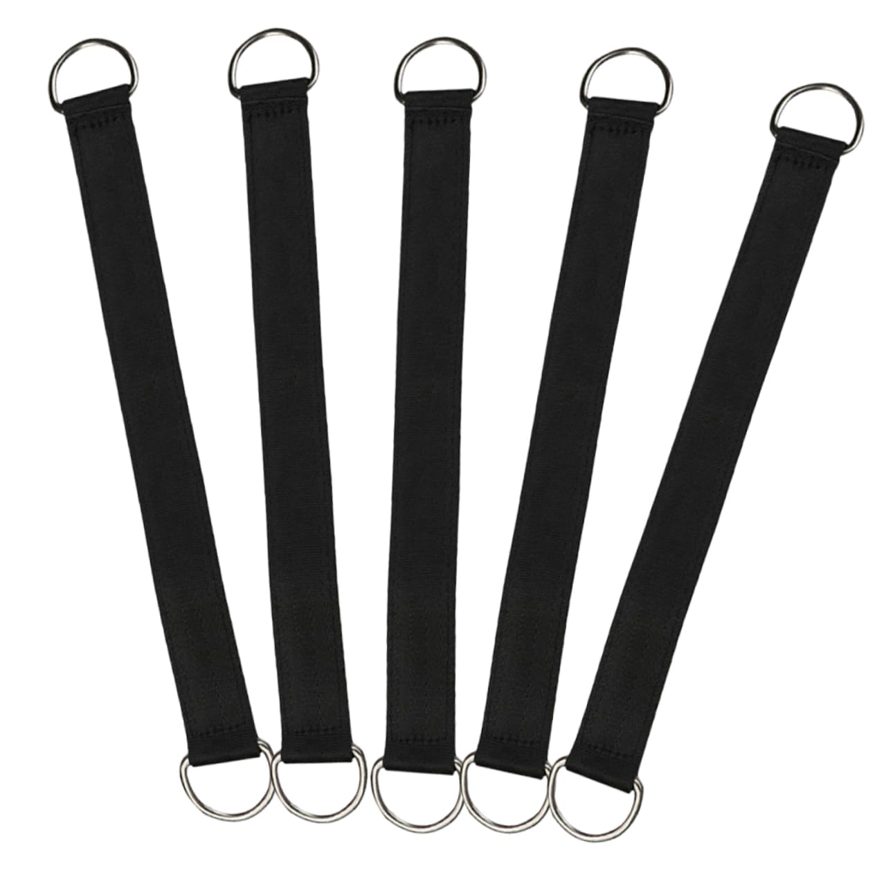 Hemobllo Cintas De Columpio De Correas Ajustables para Hamacas Accesorios De Camping Y Picnic Resistentes Alta Capacidad con Mosquetones Inoxidable para Jardín Y Al 5 Piezas X 5