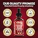 Clean Nutra Cayenne Pepper Drops Supplement Liquid + Hawthorn Berry, Vitamin D3 K2 Beet Root Powder, Ceylon Cinnamon, Turmeric Curcumin, Organic Panax Ginseng, Berberine Extract 1 Pack