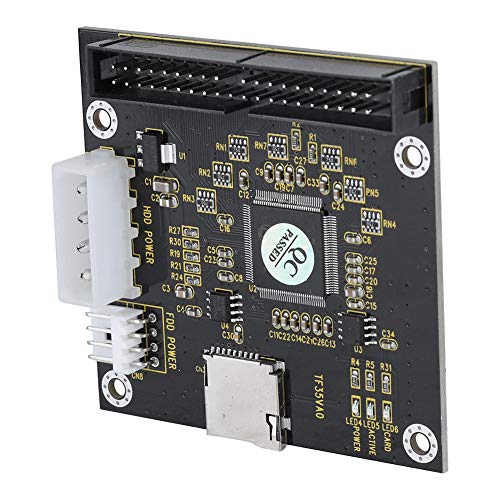 Eboxer SD a IDE 3,5 Pulgadas 40 Pines, SD/SDHC/MMC Tarjeta de Memoria a IDE Adaptador Macho de 40 Pines