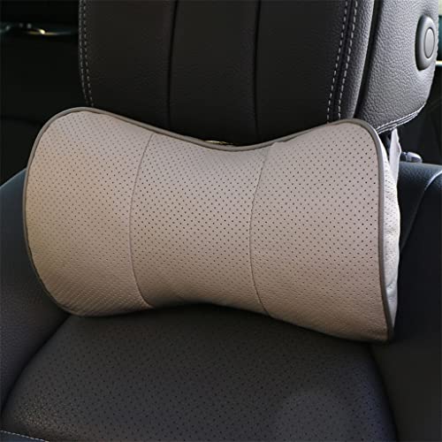 Almohada de Cuero Protectora para Reposacabezas de Coche miniatura 3