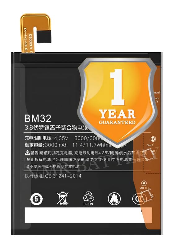 Image of Original BM32 Battery Compatible for Xiaomi Mi 4 (2014215) - (3080mAh) - 1 Year Warranty K7
