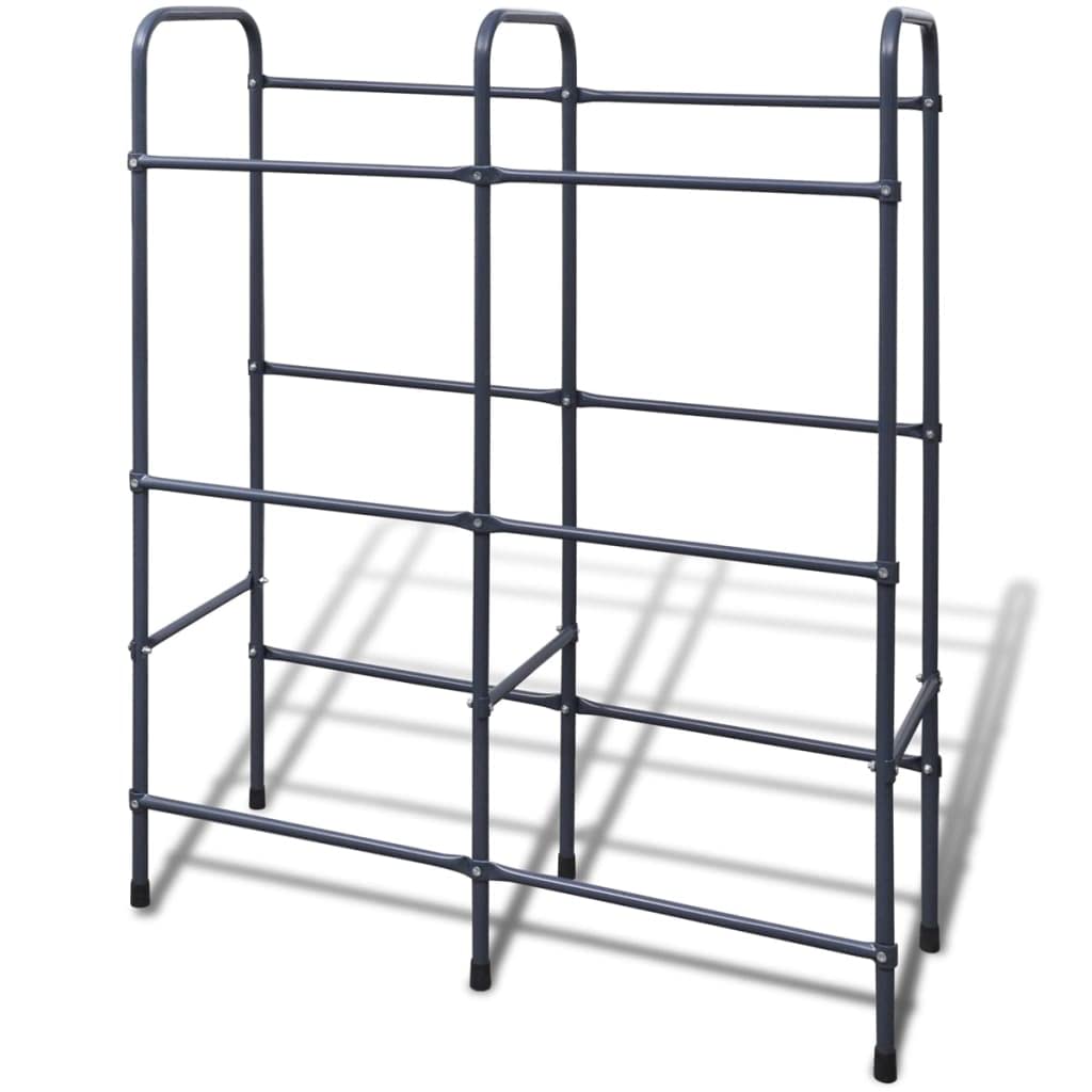 Générique Étagère pour 6 caisses en Acier,Entreprise & Industrie,Stockage Industriel,Étagères industrielles,Gris,6.6 KG,240971