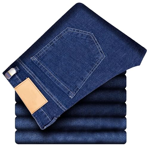 Men's Classic Relaxed Fit Jean Lightweight Straight Leg