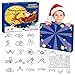 Calendrier de l'Avent 2021 Calendrier de Noël Décoration de compte à rebours de Noël 24 pièces Casse-tête magique Compte à rebours Puzzle Vacances Enfants Adolescents Adultes Défi