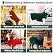 AOFITEE Hundepulli für Kleine Hunde, Dackel Pullover Warme Hundepullover Kleine Hunde mit Rollkragen, Weihnachts Hundepullover Winter Pulli Hund Sweater Strickpullover für Dackel, Mops, Malteser S