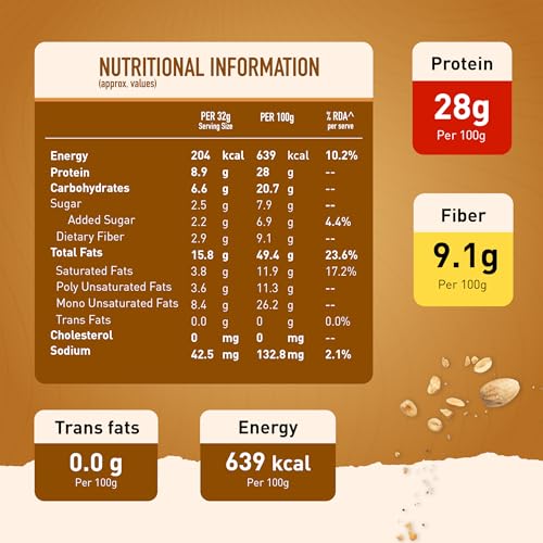 Image of MYFITNESS Original Classic Peanut Butter Smooth 1.25kg | 25g Protein to Boost Energy | Healthy Nut Butter Spread | Vegan | Cholesterol Free, Gluten Free | Zero Trans Fat | Peanut Butter Crunchy