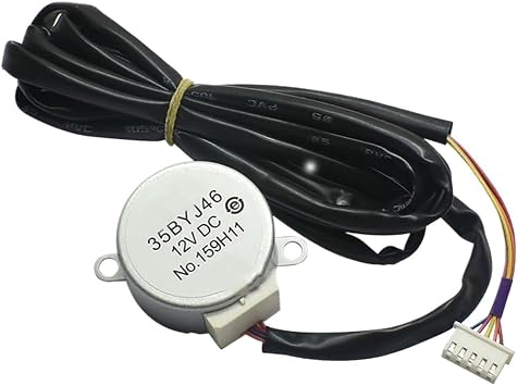 1pc DC12V Swing Motor Spare Louver Engine 35BYJ46 for Hisense Frestec Packaged Air Conditioner Repair Parts
