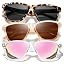 D03-white Tortoise/Gradient Gray+light Brown/Gradient Brown+clear/Pink