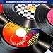 Boao 35 Pieces 7 Inch 1950's Records Decorations Rock and Roll Music Party Decorations 70's Wall Vinyl Records for Disco Birthday Music Theme Party