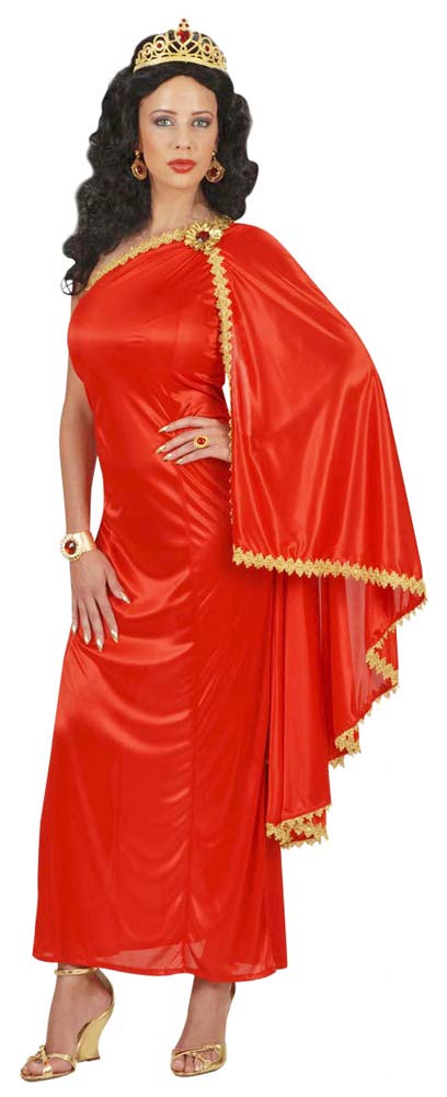 Tejido elástico Roman emperatriz con vestido, Tiara disfraz (Roman)