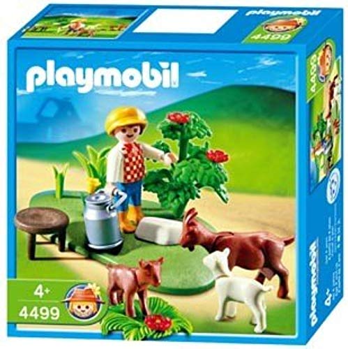 Playmobil - 4499 - La Vie à la ferme - Enfant / Chevres - 4499