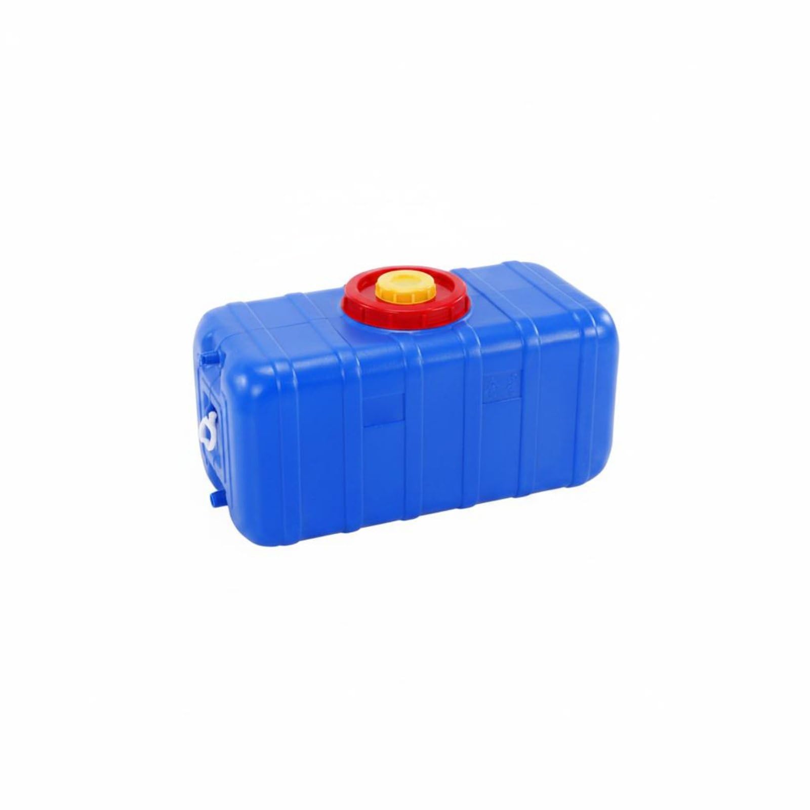 Horizontal Water Container Anti-Aging Food Grade Water Container Thickened for Vehicle, H-Square 100L 2-lid-image-19