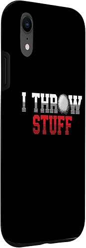 Vista 18 de iPhone 13 I Throw Stuff Pista de lanzamiento y campo Estuche Shot Put