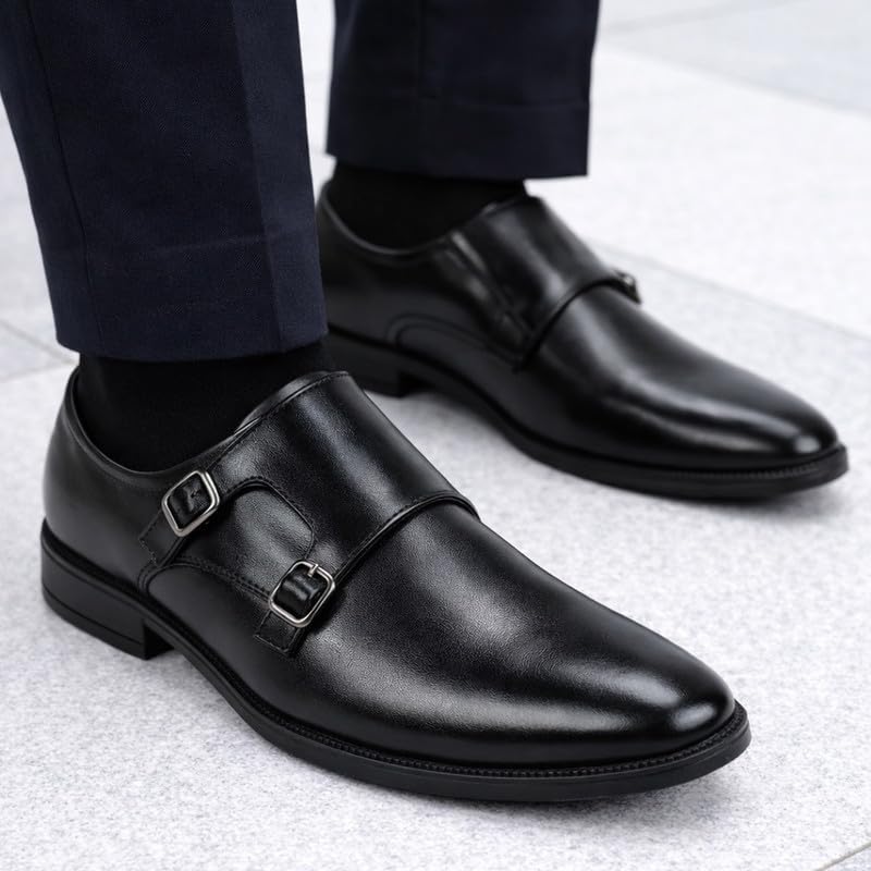 Image of FAUSTO Men Formal Pull-On Shoes