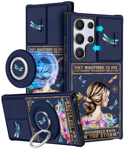 Coque Samsung S24 Ultra pour femmes design esthétique 2 en 1 compatible MagSafe