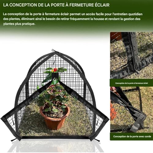 Grillage de protection extérieur clôtures de jardin et serres - 6