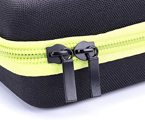 Image of M.G.R.J Portable Carrying Case Cover for Philips Norelco OneBlade Electric Trimmer Shaver QP2520 /90,QP2520 /70, QP2520, QP2530, QP2620, QP2630 (Hard|EVA|Black)