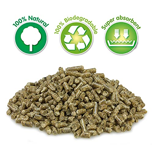 Miniatura 2 de Arquivet Pellet - Lecho Higiénico Natural, Vegetal, Orgánico Para Gatos Y Pequeños Mamíferos Roedores, 10 L