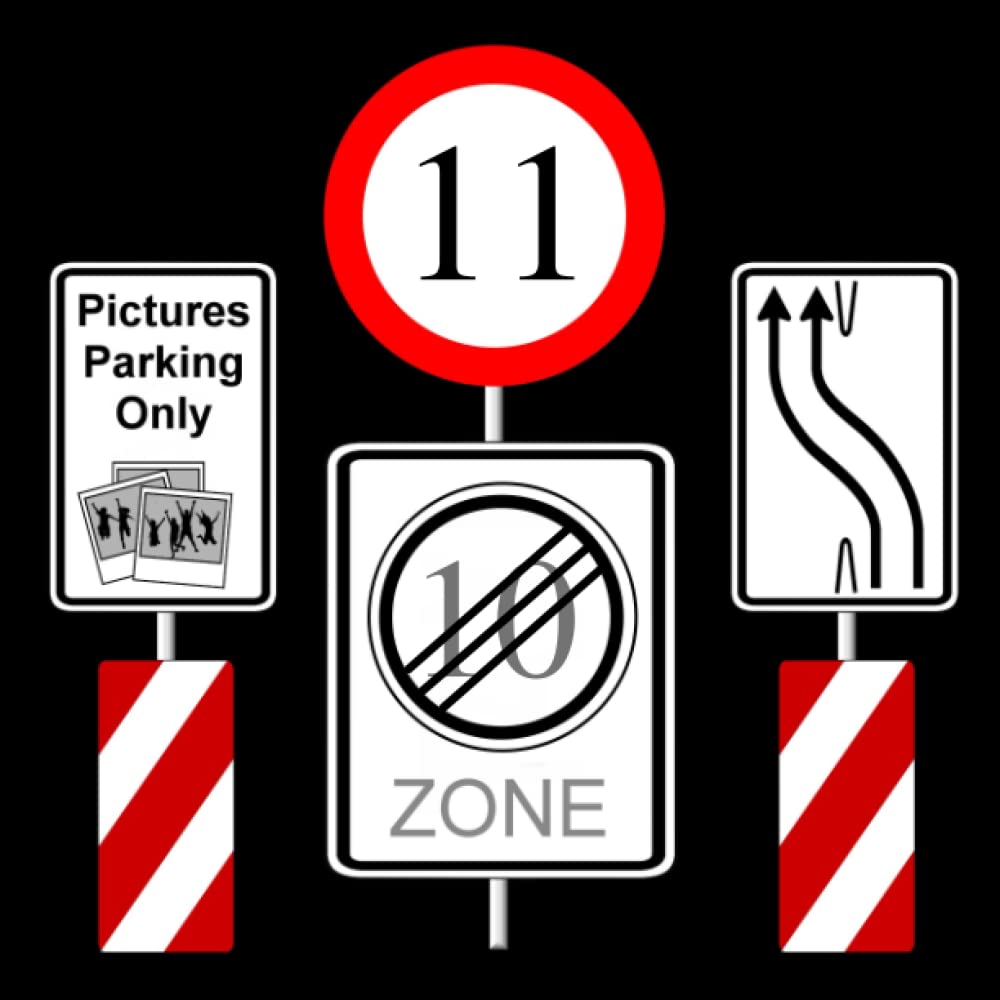 Independently published Fotoalbum 11. Geburtstag Tempo Zone Geschenkidee Gästebuch Kindergeburtstag Straßenschild Happy Birthday Fototagebuch Verkehrszeichen Guest Book ... Verkehrsschild Geburtstagsfotoalbum