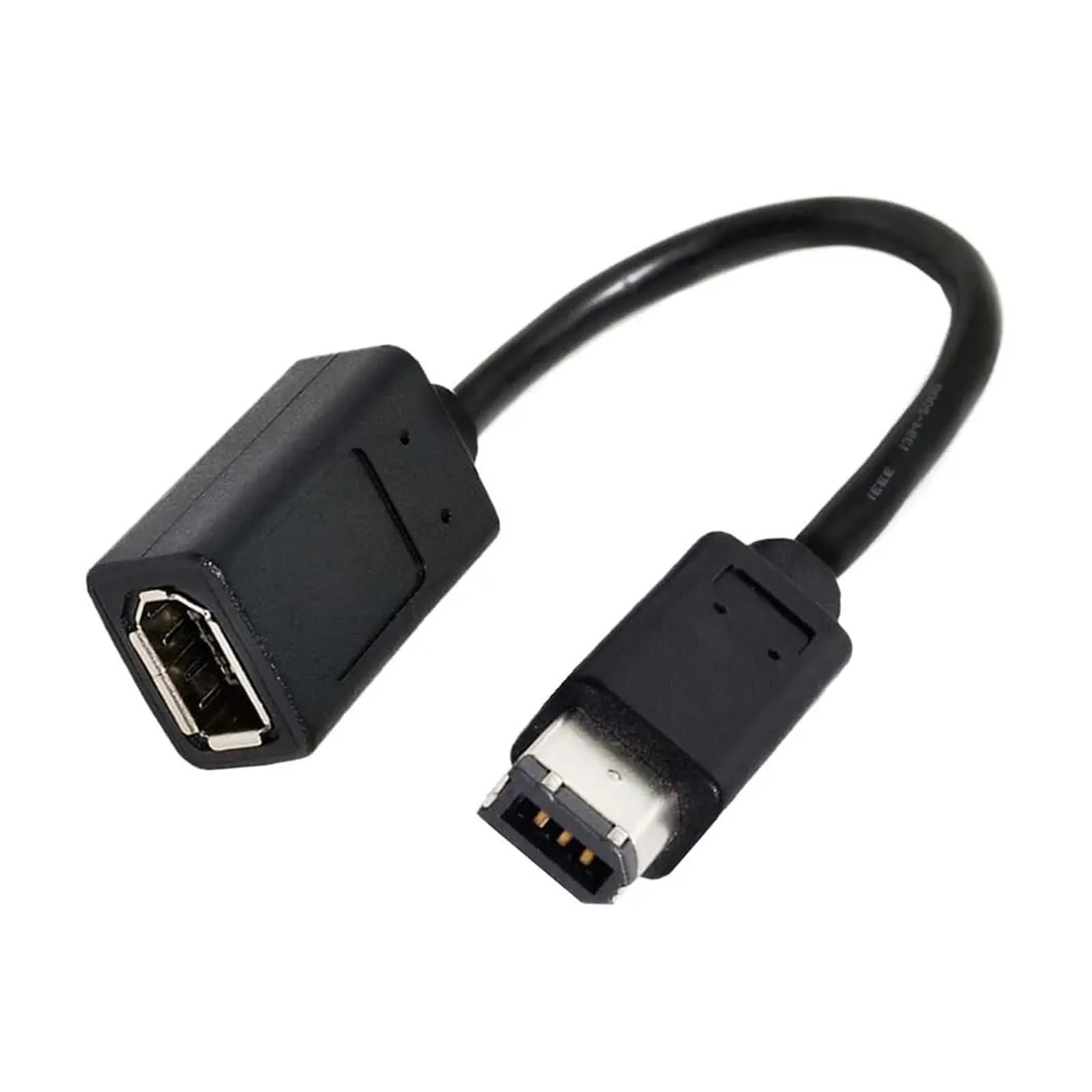 Câble adaptateur Firewire 0,66 IEEE 1394 IEEE1394 6PIN femelle vers 1394b mâle 9 broches Firewire 400 vers 800 (6 femelles vers 6 mâles)