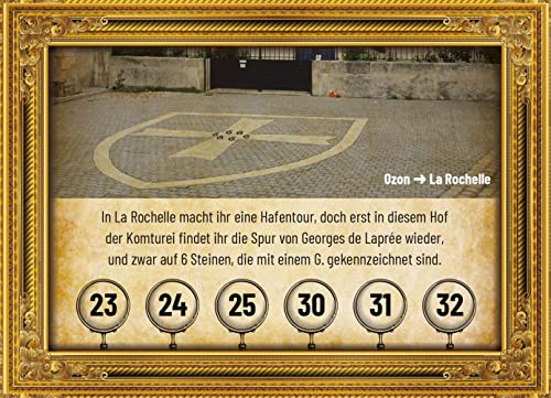 Stadtkrimis Exit Escape Stadtführung Escape Game: Der Schatz der Templer