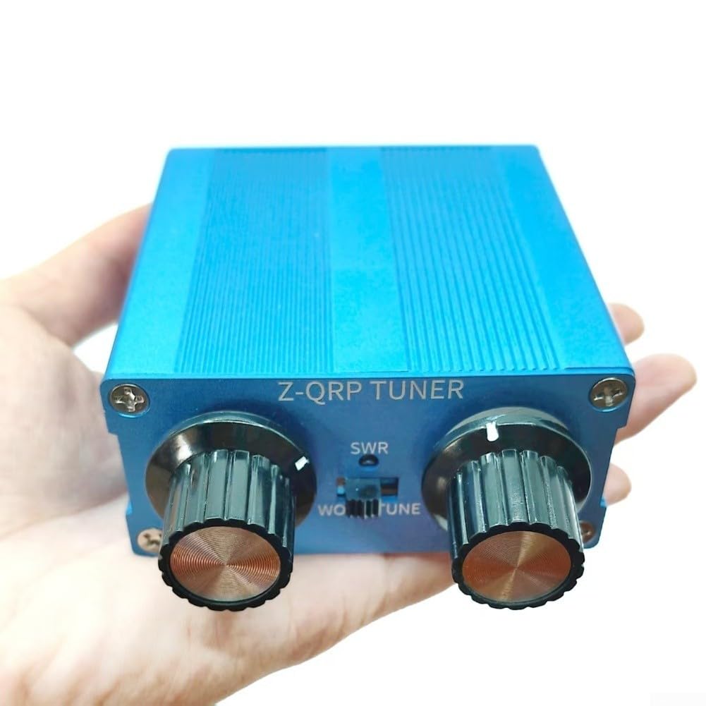 Z-QRP Accordatore Manuale 3-28MHz 5W HF Matcher per Ham Radio - Connettore BNC Kit QRP Portatile