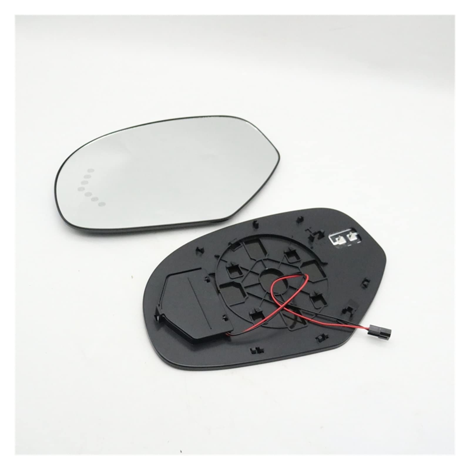 Auto Achteruitkijkspiegel Verwarmd Glas Lens Voor Cadillac Voor Escalade Voor ESV Voor EXT Zijspiegelglas (Kleur : Left and Right
