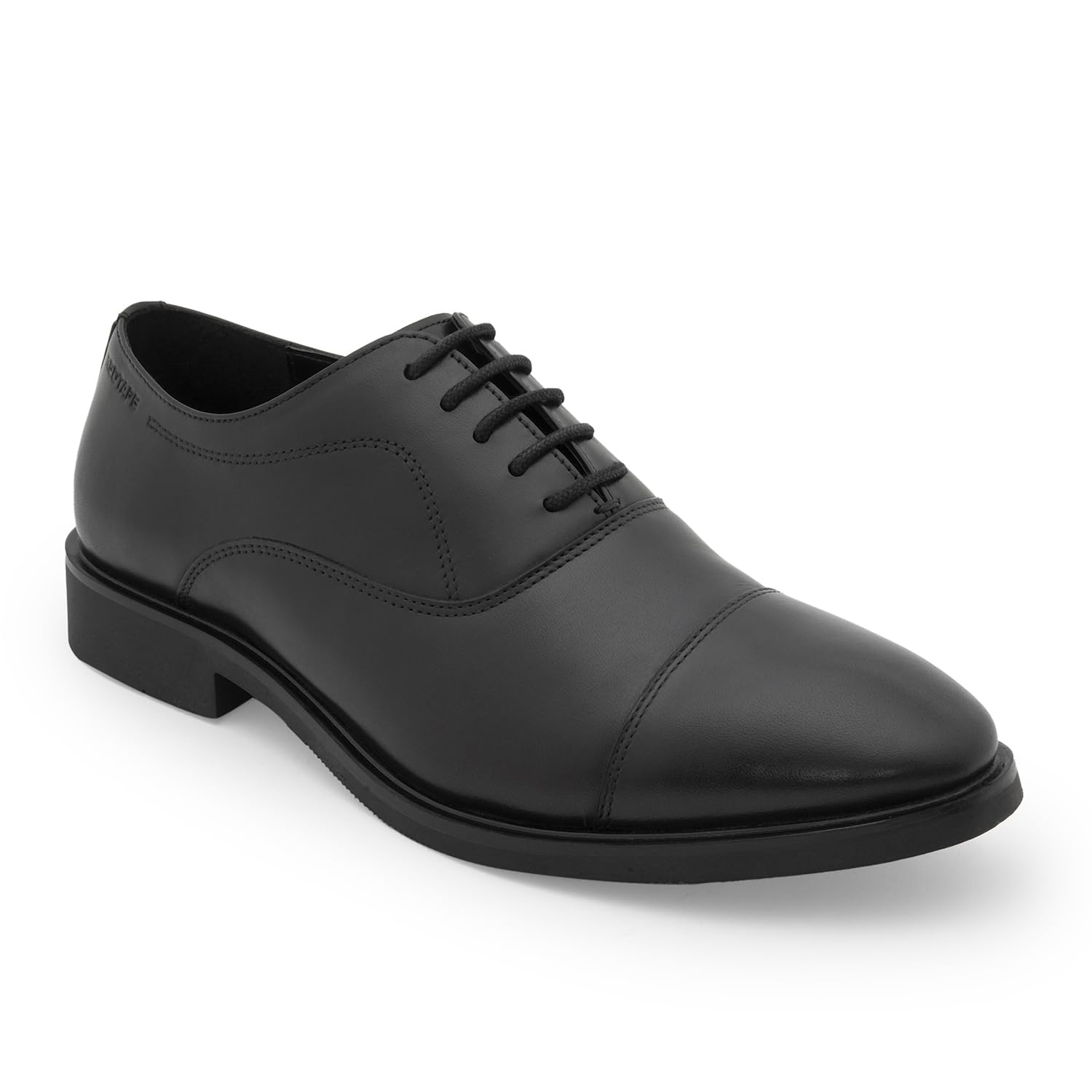 red tape Men's Formal Shoes Black Leather Round Toe Lace-Up-picture-20