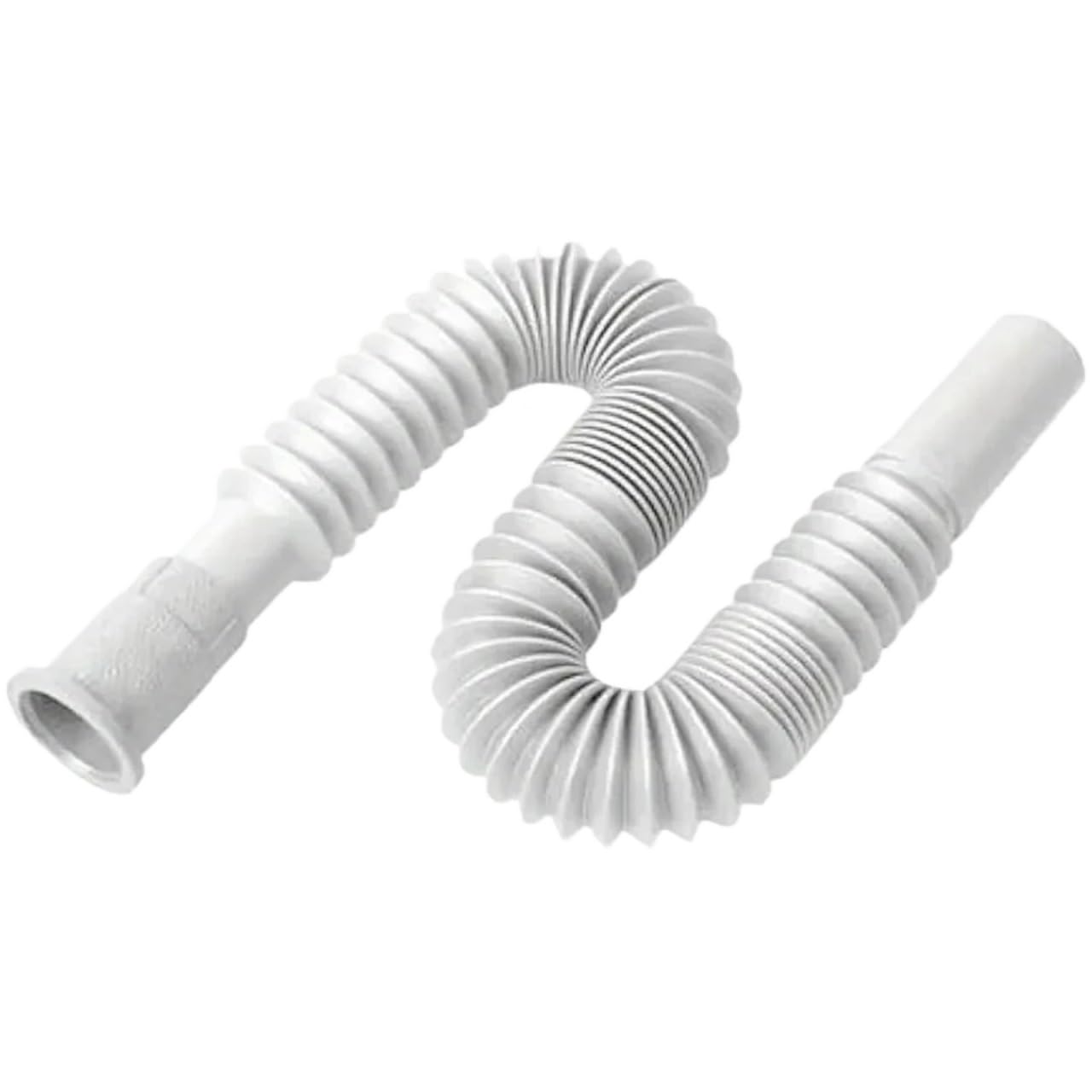 2 tubos flexibles extensibles for desagüe de fregadero, for baño, lavabo y lluvia