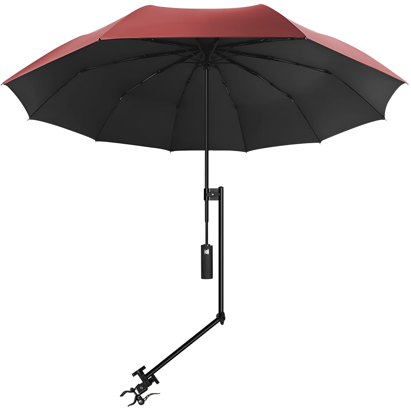 Photo 1 of XLINGZA UPF 50+ Beach Umbrella with Adjustable Universal Clamp