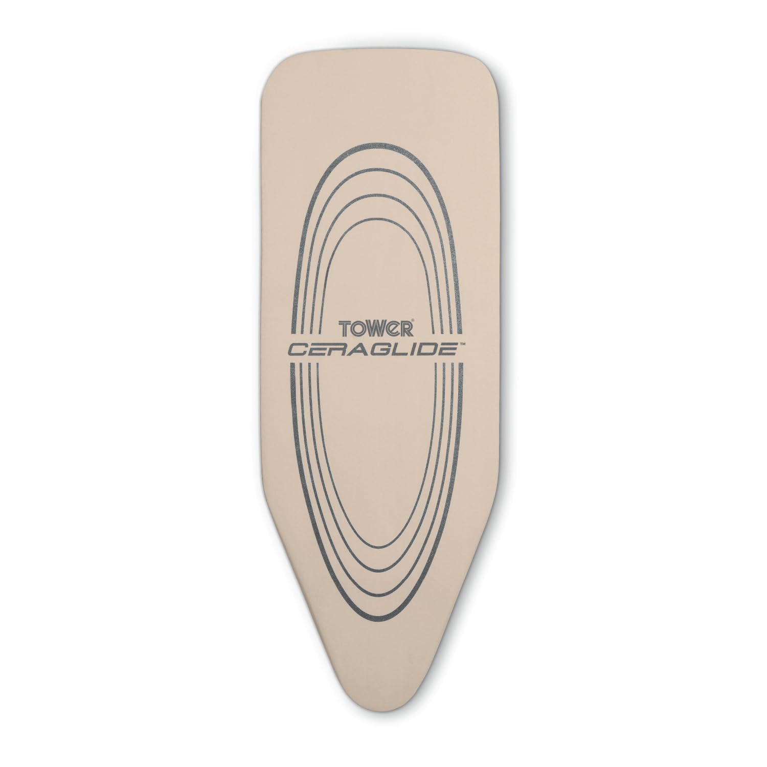 Tower Pro Ironing Board Replacement Cover for T873001MSH, Reflective Technology, 100% Cotton, Fitted Design, Latte