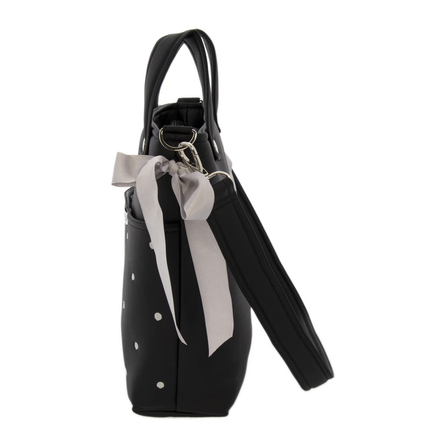 Talega für Kinderwagen Rosy Fuentes – Tasche für Kinderwagen – einfache Reinigung 0 – Schwarz/Grau